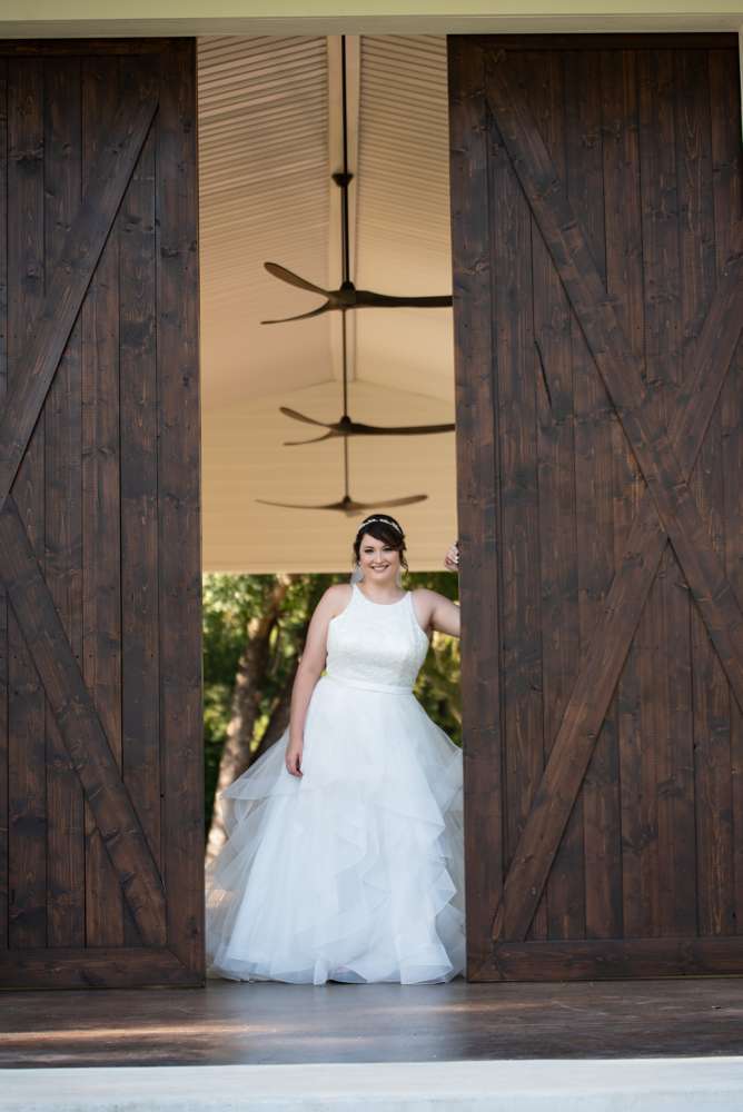 outdoor ceremony at Legacy Acres